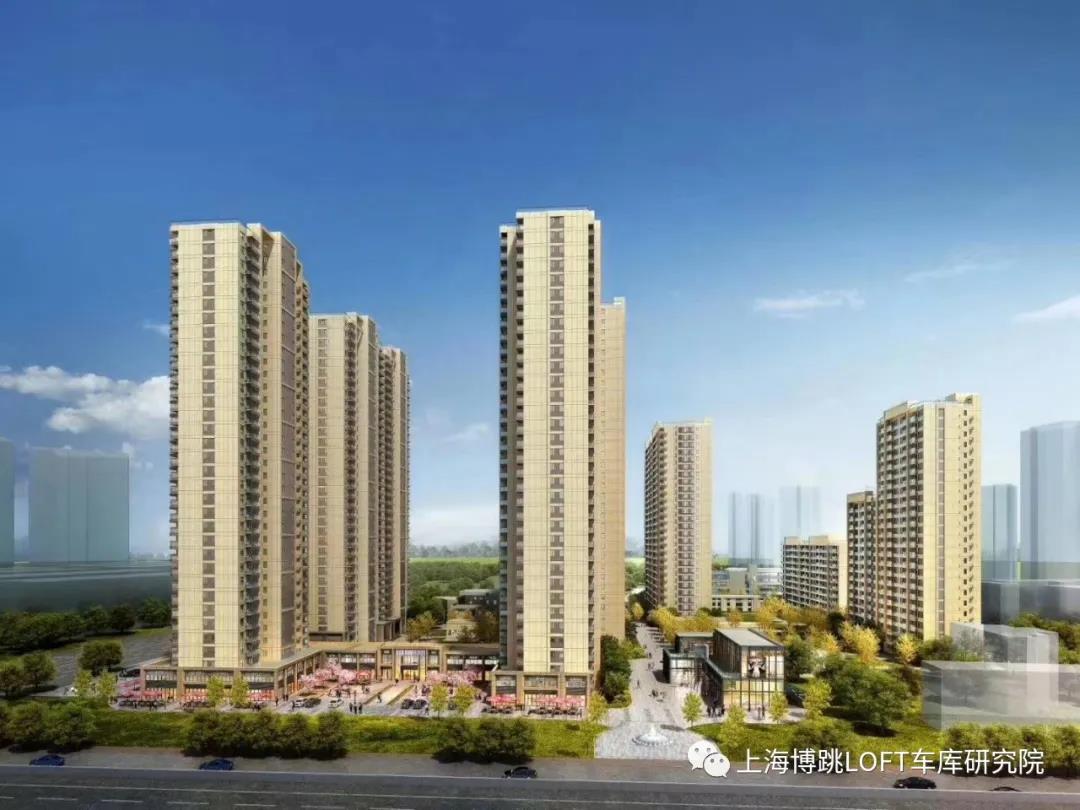 信阳采用了LOFT车库武汉当代集团春风十里项目现已结构封顶！